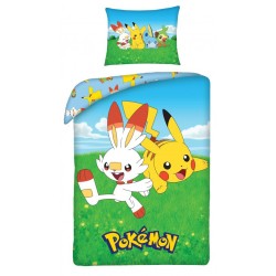 Pokémon Field Bedding Set 140×200cm, 70×90 cm