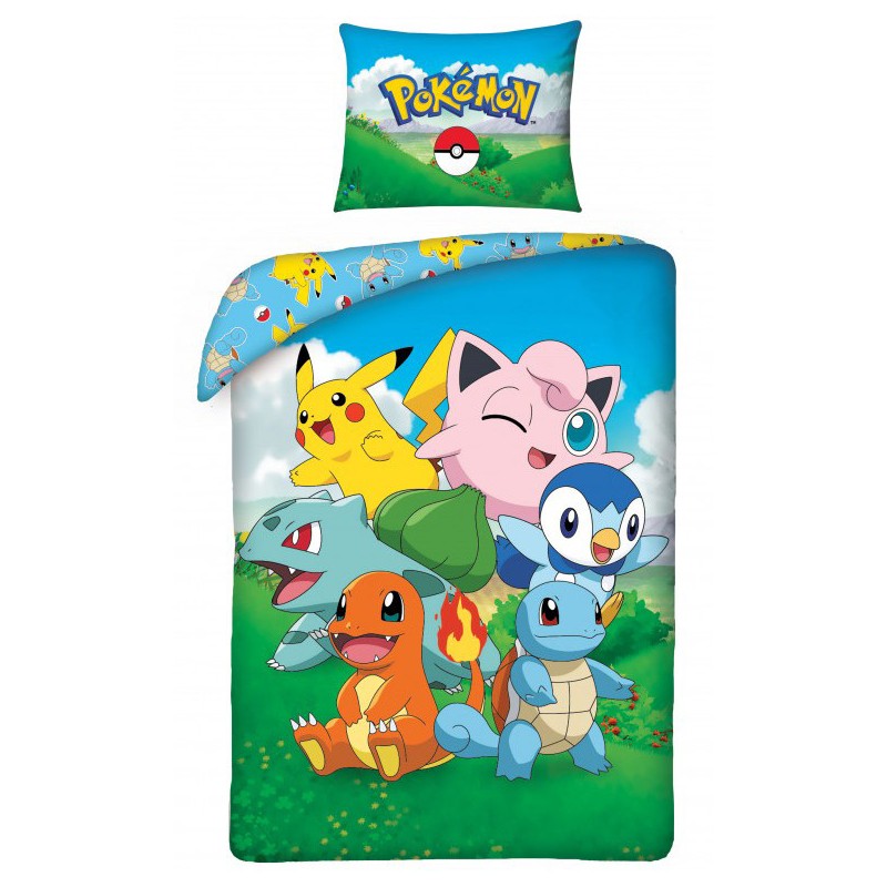 Pokémon First Generation bedding set 140×200cm, 70×90 cm