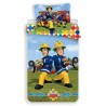 Fireman Sam bedding set 140×200cm, 70×90 cm