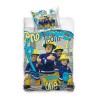 Fireman Sam Team Goal Bedding Set 140×200cm, 70x90 cm