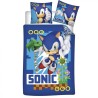 Sonic the Hedgehog Sonic the Hedgehog Coin Chase bedding set 140×200cm, 63×63 cm microfibre