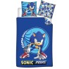 Sonic the Hedgehog Sonic the Hedgehog Prime bedding set 140×200cm, 63×63 cm microfibre