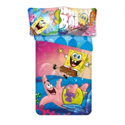 SpongeBob Fun bedding set 135×200cm, 80×80 cm