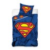 Parure de lit Superman Blue 140√ó200cm, 70√ó90 cm