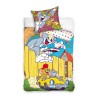 Tom and Jerry Yellow Car bedding set 140×200cm, 70x90 cm