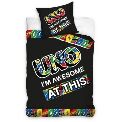 UNO Awesome bedding cover 140×200cm, 70×90 cm