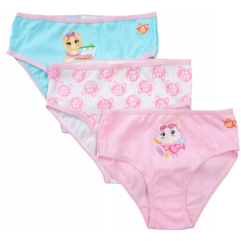 44 Cats children's underwear, bottoms 3 pieces/pack 110/116 cm