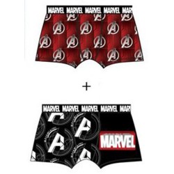 Boxer pour homme Avengers 2 pièces/paquet L