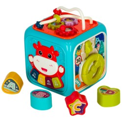 Bloc de trieur de cubes sensoriels interactif nobie

