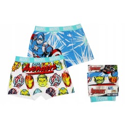 Boxer pour enfants Avengers 2 pièces/pack 6/8 ans