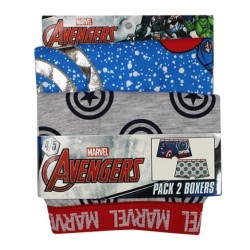 Boxer pour enfant Avengers 2 pièces/pack 9/10 ans