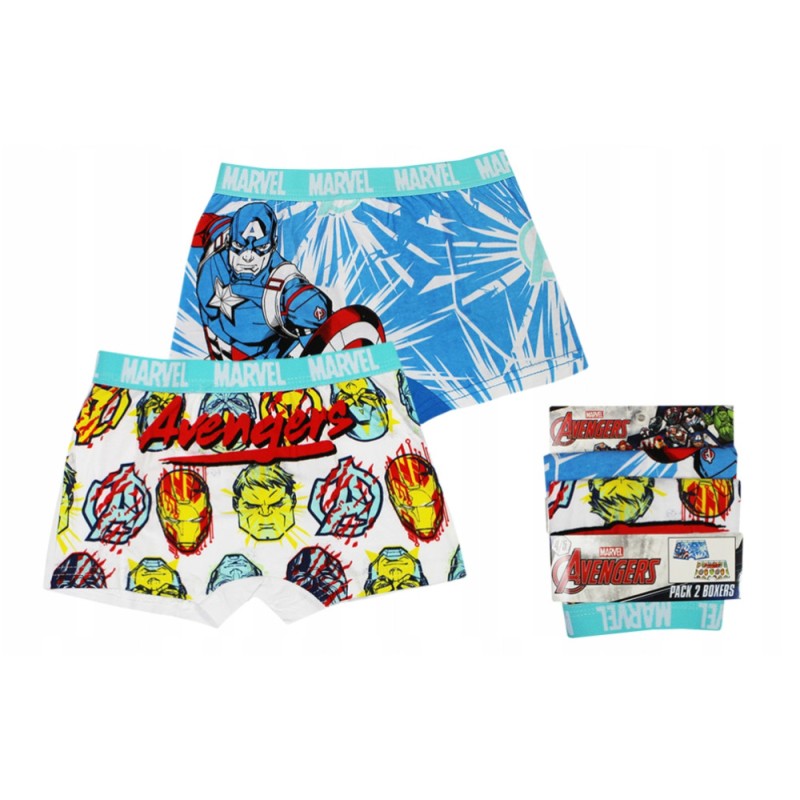 Avengers kids' boxer shorts 2 pieces/pack 9/10 years