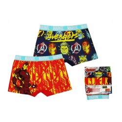 Boxer pour enfant Avengers 2 pièces/pack 9/10 ans