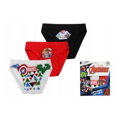 Lot de 3 sous-vêtements pour enfants Avengers 2/3 ans