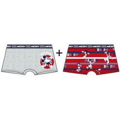 Lot de 2 boxers Disney Mickey pour enfants 2/3 ans