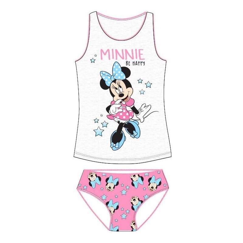 Ensemble débardeur + slip Disney Minnie 116/122 cm