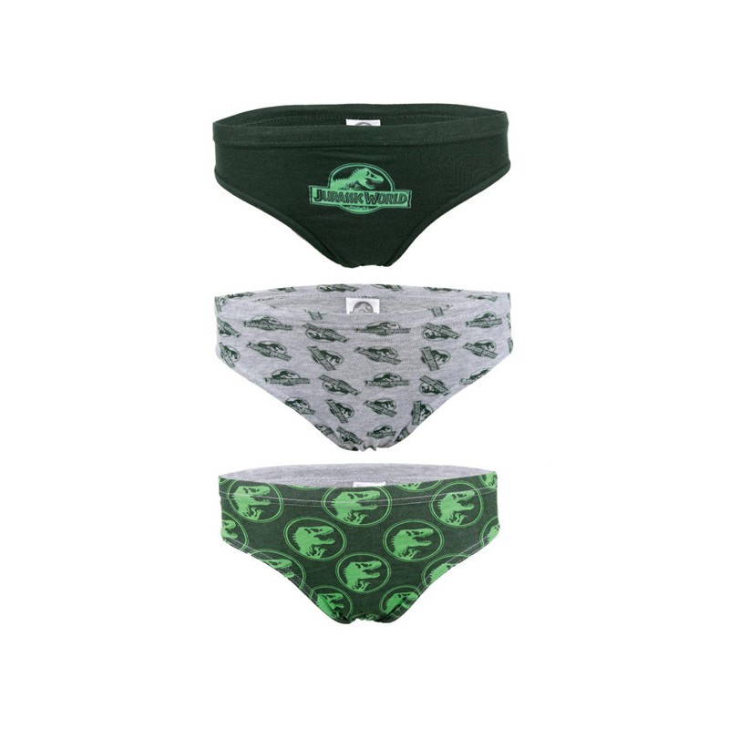 Jurassic World children's underwear, panties 3 pieces/pack 92 cm