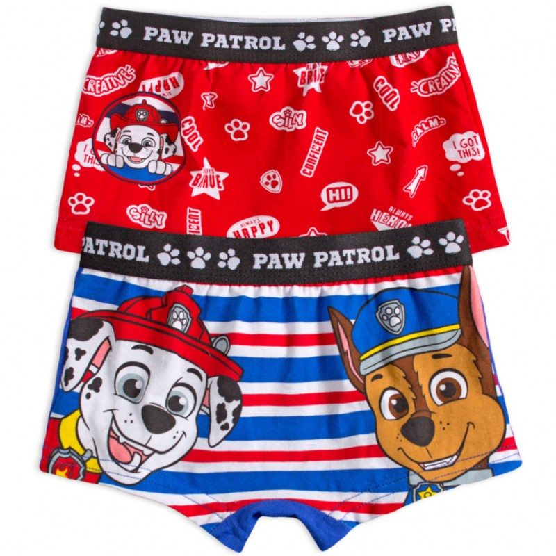 Boxer enfant Paw Patrol 2 pièces/pack 2/3 ans