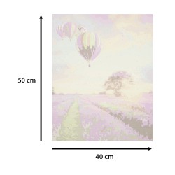 Image painting by numbers 50x40cm lavender field