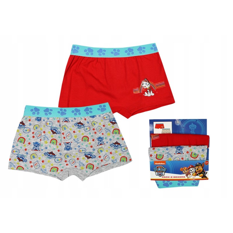 Boxer enfant Paw Patrol 2 pièces/pack 2/3 ans