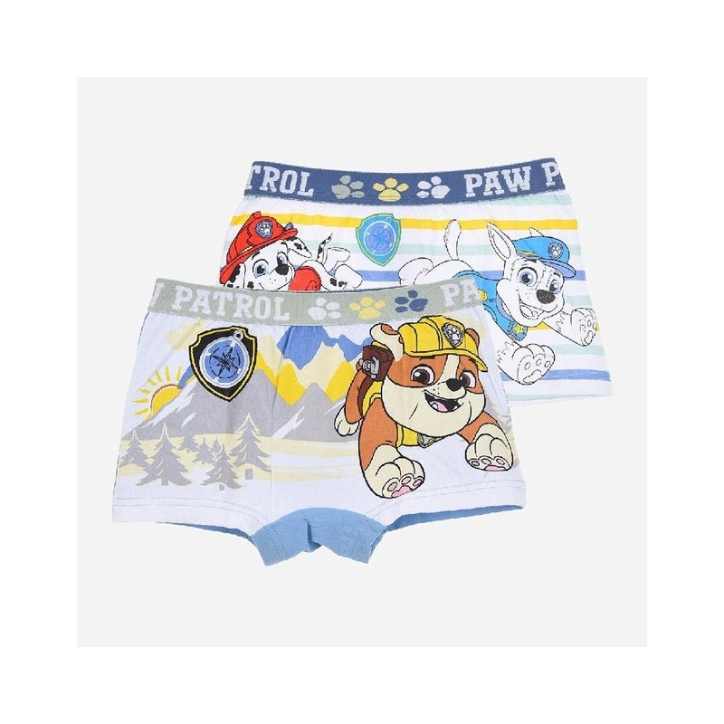 Boxer pour enfant Paw Patrol 2 pièces/pack 4/5 ans