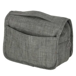 Sac suspendu de voyage cosmétique organisateur de cosmétiques pliant gris
