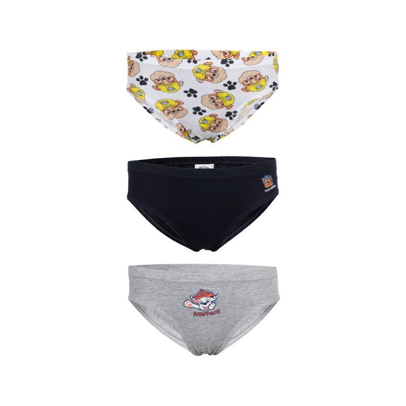 Paw Patrol children's underwear, 3-piece pack of briefs 110/116 cm