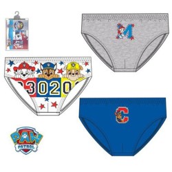 Paw Patrol children's underwear, bottom 3 pieces/pack 2/3 years