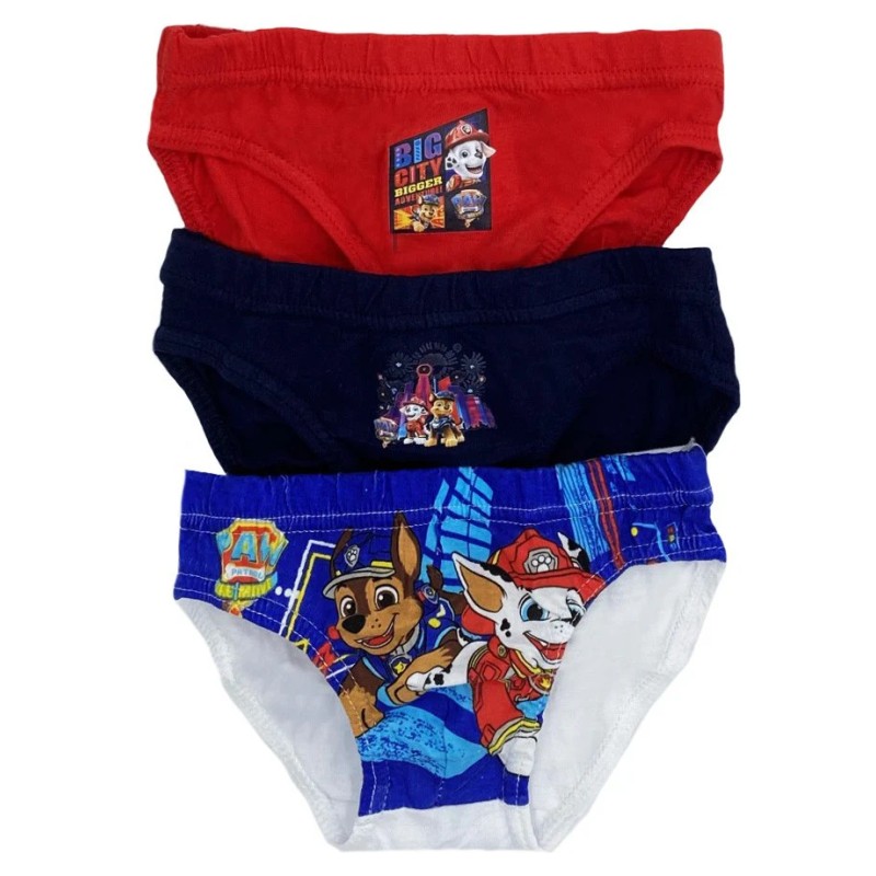 Sous-vêtements pour enfants Paw Patrol, bas 3 pièces/paquet 2/3 ans