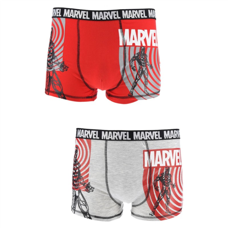 Boxer pour homme Avengers Marvel, Black Panther, lot de 2 pièces, taille M