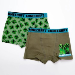 Boxer enfant Minecraft 2 pièces/pack 12 ans