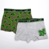 Boxer Minecraft pour enfants, lot de 2 pièces, 8 ans