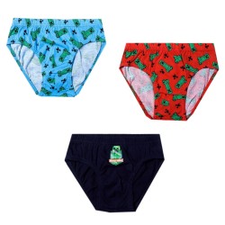 Minecraft children's underwear, 3-pack briefs, 10 years