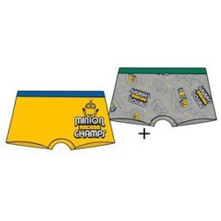 Boxer pour enfant Minions 2 pièces/paquet 6/8 ans