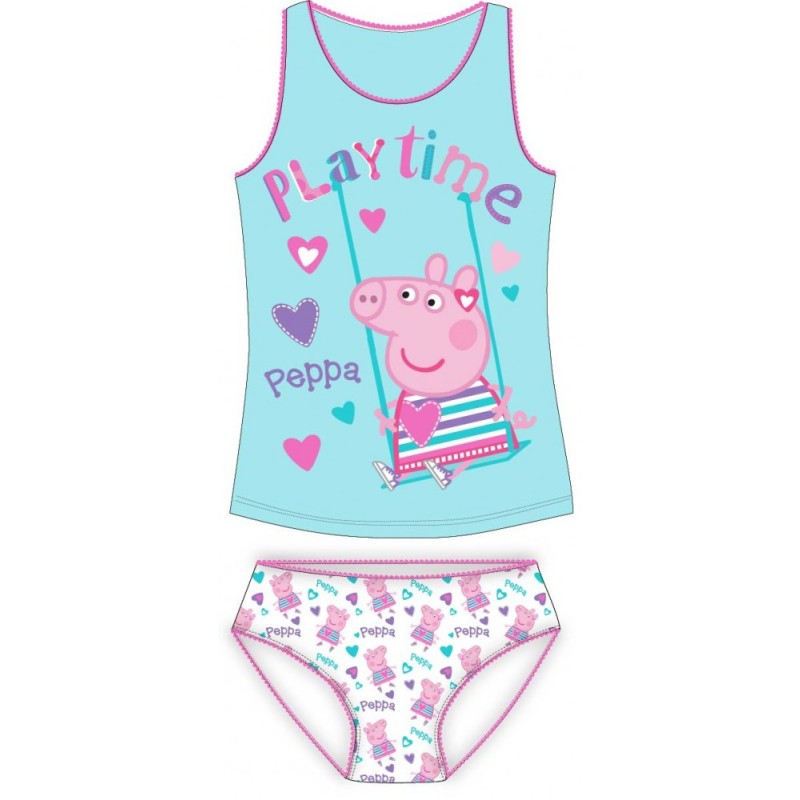 Peppa Pig tank top + panties set 122/128 cm