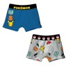 Boxer pour enfant Pokémon 2 pièces/paquet 134/140 cm