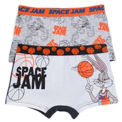 Lot de 2 boxers pour enfants Looney Tunes Space Jam : Nouvelle ère 2/3 ans