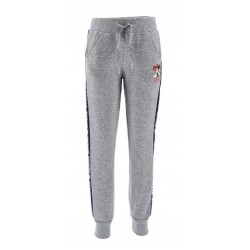 Pantalon long pour enfant Disney Minnie Grey, pantalon de jogging 3-8 ans