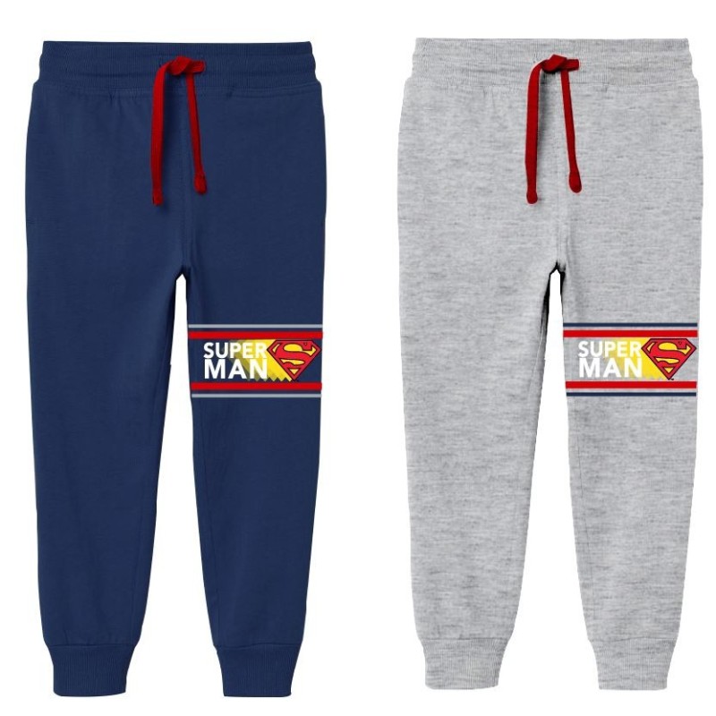 Pantalon long pour enfant Superman, pantalon de jogging 104-134 cm