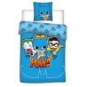 Batman POW! children's bedding set 100×140cm, 40×45 cm