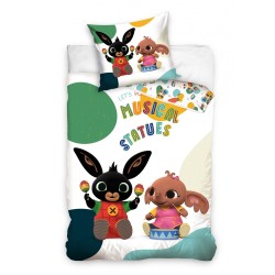 Bing Musical Statues kids' bedding set 100×135cm, 40×60 cm