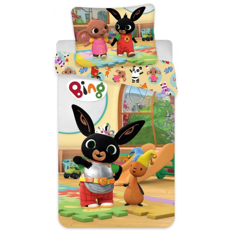 Bing Play kids' bedding set 100×135cm, 40×60 cm