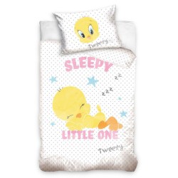 Le lit pour enfant Sleepy Looney Tunes de 100 à 135 cm, de 40 à 60 cm