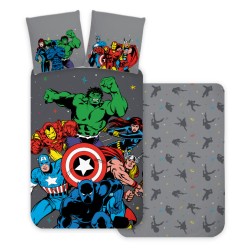 Avengers Classic Comic Style Children's bedding cover 100×135 cm, 40×60 cm