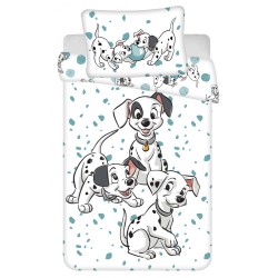 Disney 101 Dalmatien Blue Spots Lit pour enfant 100 x 135 cm, 40 x 60 cm