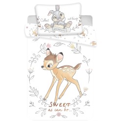 Parure de lit pour enfants Disney Bambi 100×135 cm, 40×60 cm