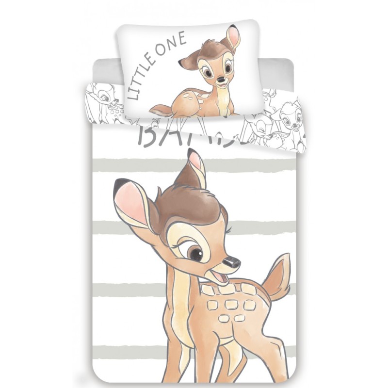 Disney Bambi Little One children's bedding set 100×135cm, 40×60 cm