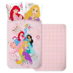 Disney Prinzessin Bloom Kinderbettw√§sche 100√ó135 cm, 40√ó60 cm