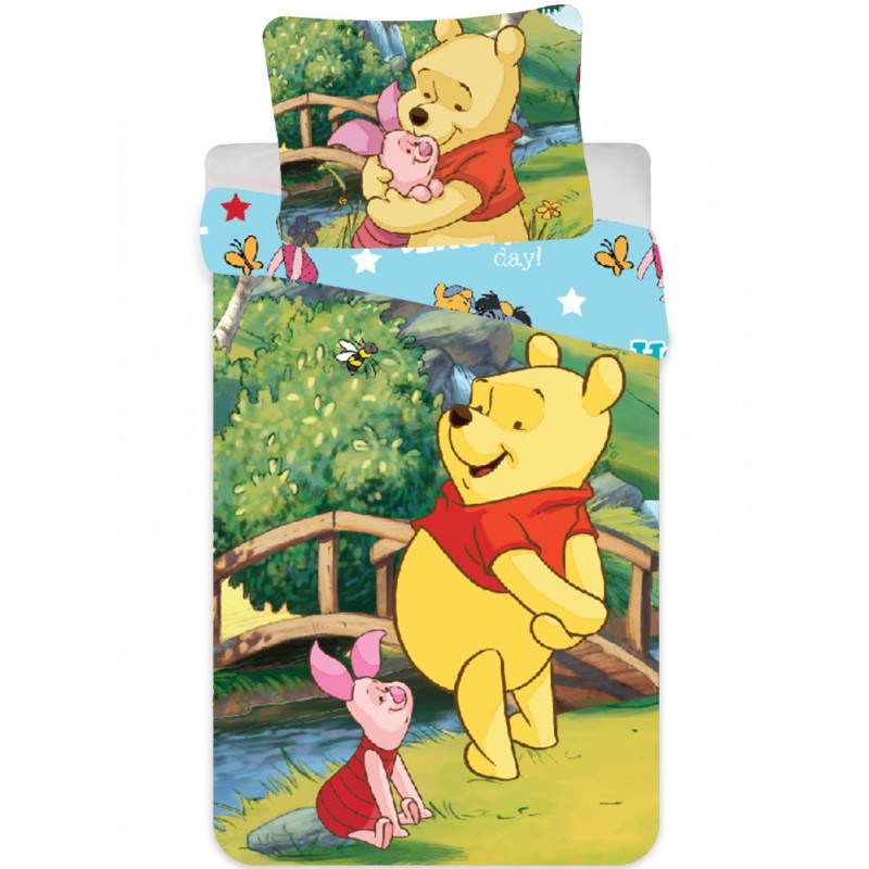 Disney Winnie the Pooh Bridge Children's bedding set 90×140cm, 40×55 cm