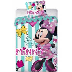 Parure de lit pour enfants Disney Minnie Delight 100 x 135 cm, 40 x 60 cm